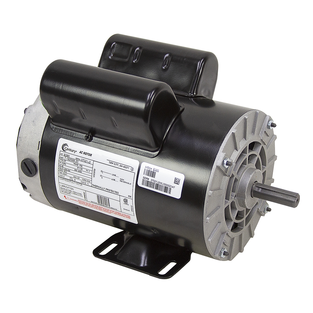 B　0218 5 HP Special Duty 208-230 Volt AC 3450 RPM Compressor Motor